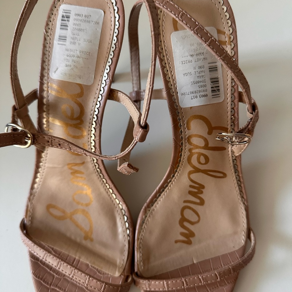 Sam Edelman Women's Brown Strappy Sandals